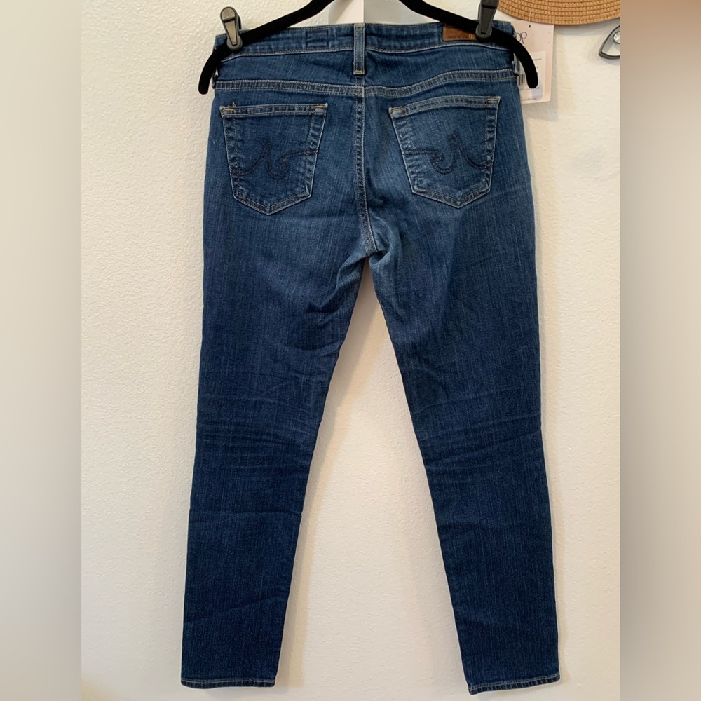 AG Adriano Goldschmied The Stilt Cigarette Leg Stretch Jeans Size 27R